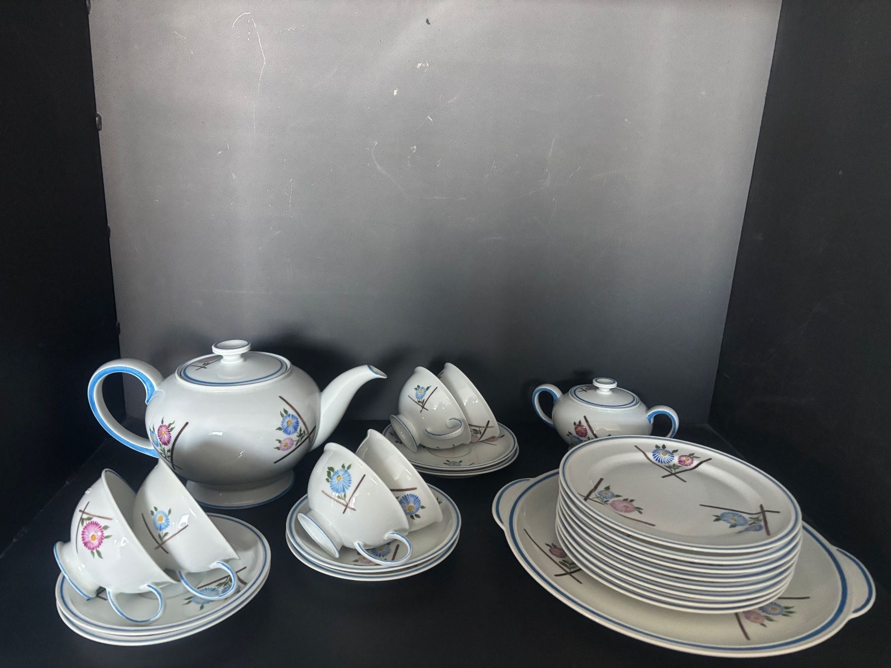Rosenthal Geschirrsets: Rosenthal Teeservice WINIFRED 1938er,signiert – Gebraucht aus Bettwiesen von Raisa1973