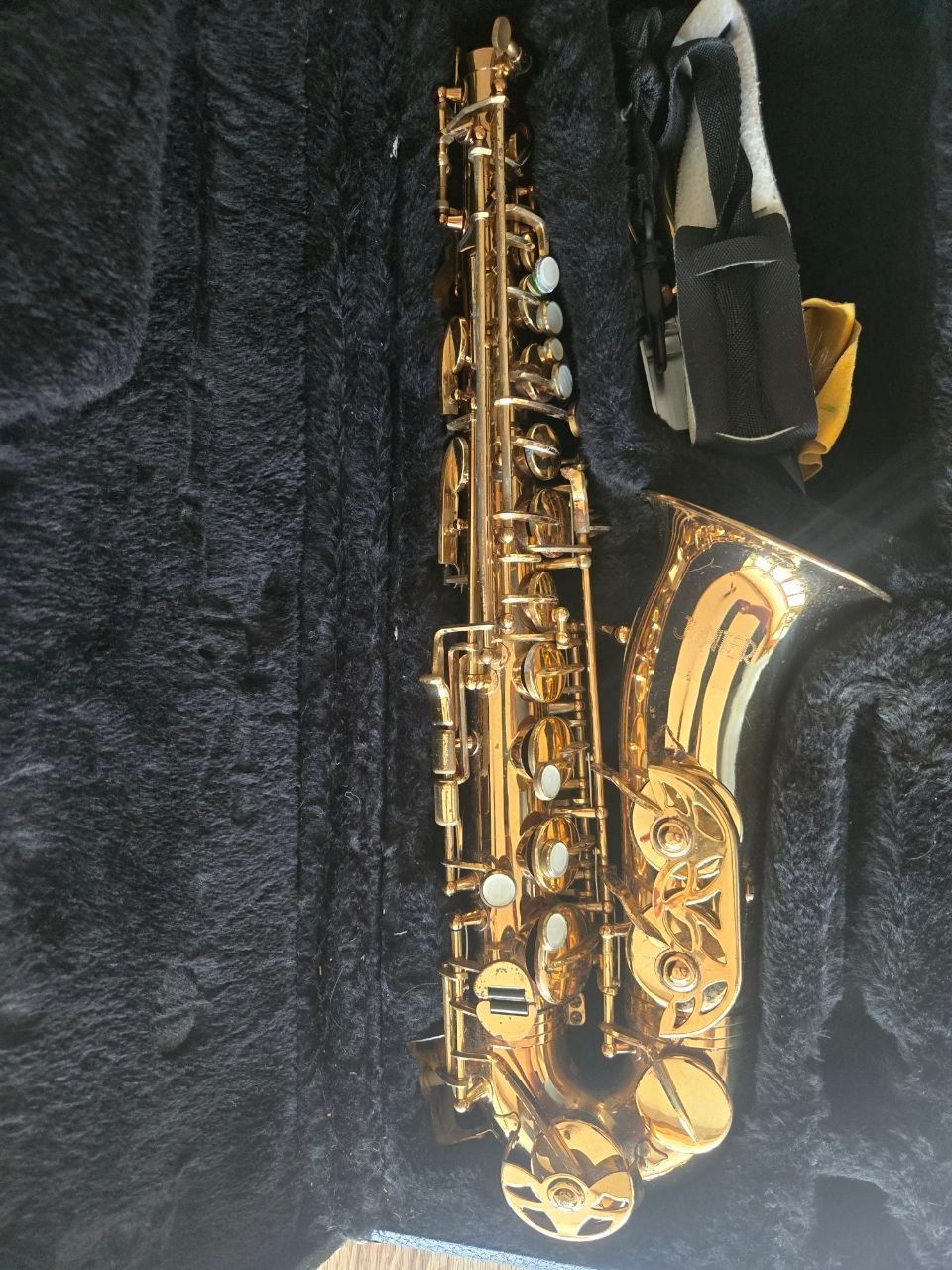 Jupiter Musikinstrumente: Altsaxophon Messing mit Koffer gebraucht, Kellerfund – Gebraucht aus Ottenbach von Derwisch1 1