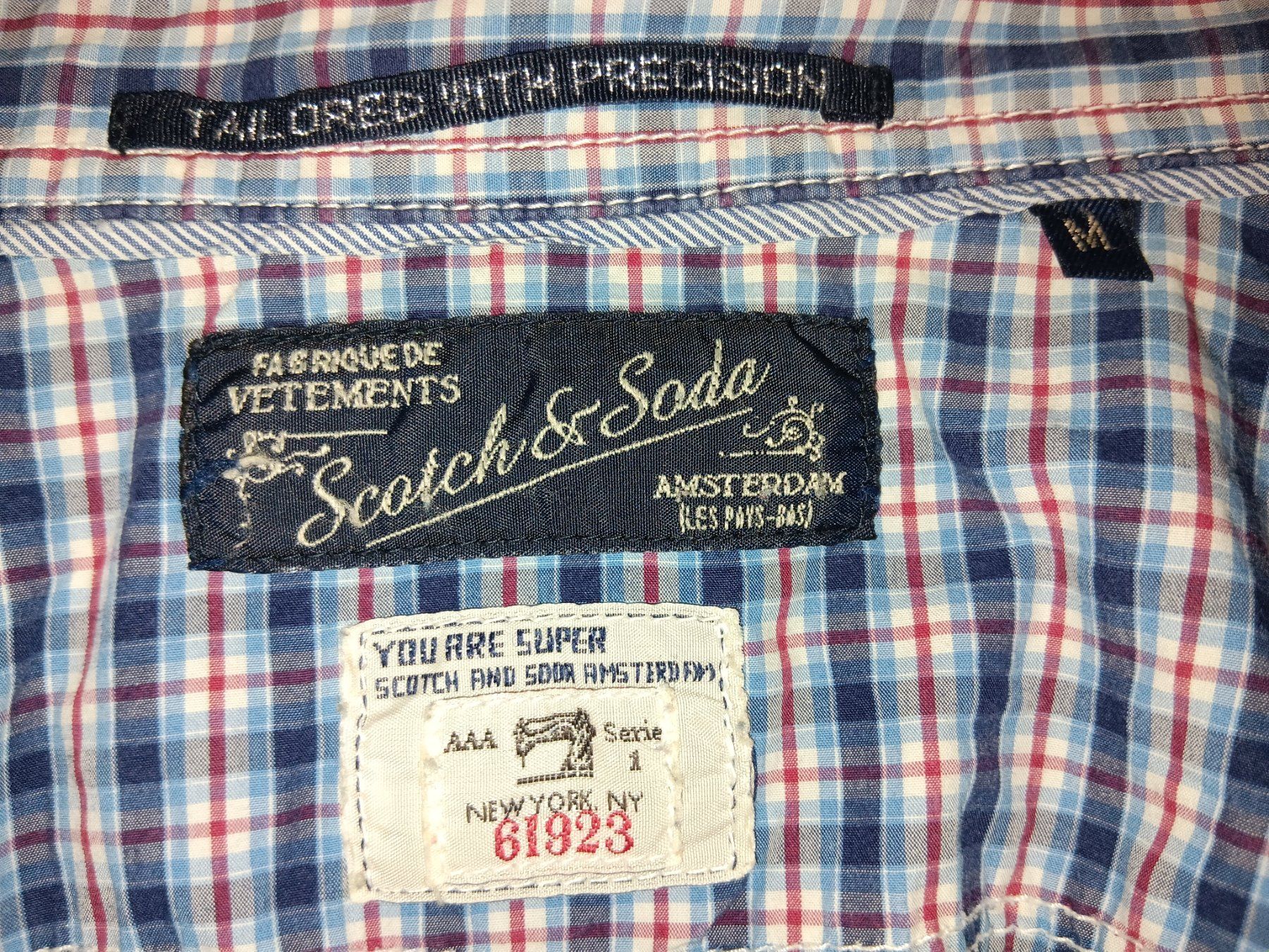 Maison Scotch Hemden: SCOTCH & SODA Chemise / Hemd taille / Grosse M – Gebraucht aus Cossonay-ville von Super-Price-Quality 9