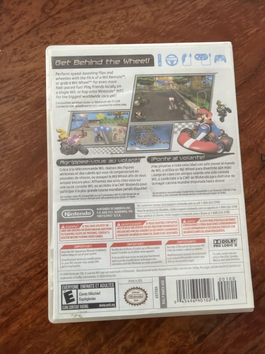 Nintendo Jeux: Mario kart Wii  – D'occasion à Sementina par bru_vpp5 2