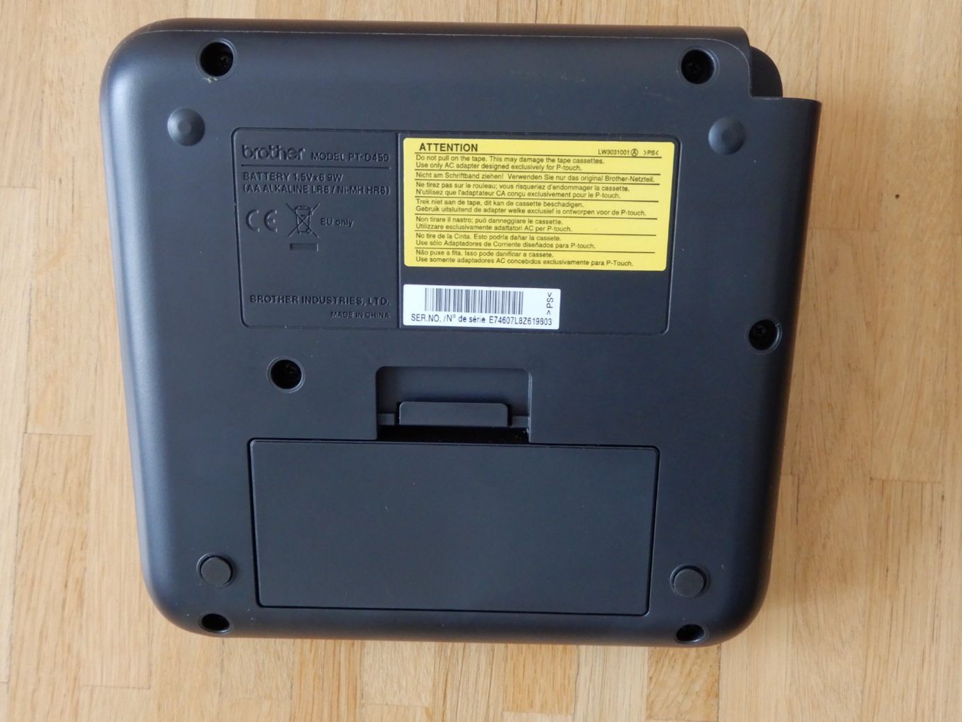 Brother Stampanti: Brother P-Touch D450 – Usato da St. Gallen venduto da Dachs330 1
