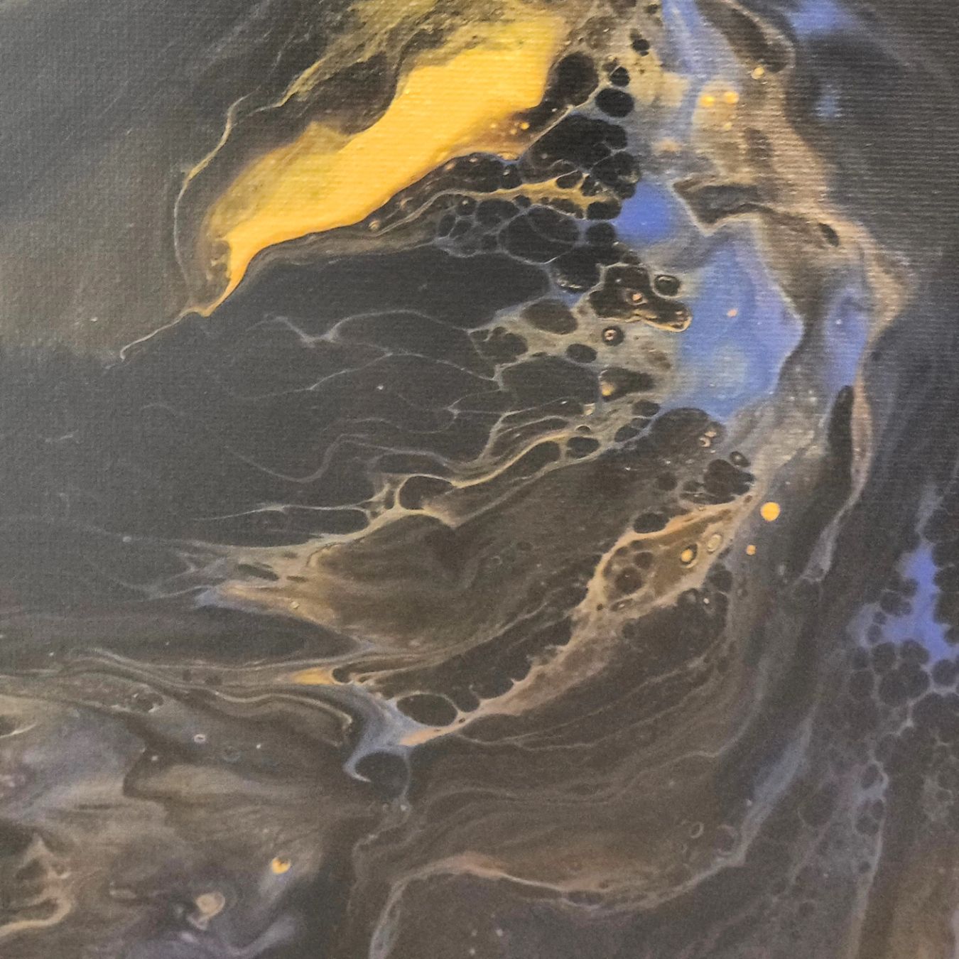 Gemälde: Abstraktes Bild von mir gemalt 60x40 – Neu und originalverpackt aus Zürich von Melossoap 3