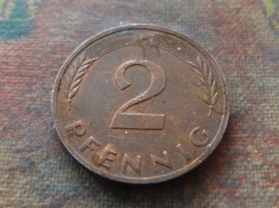 Alle Münzen: DEUTSCHLAND 2 Pfennig 1978 – Gebraucht aus Romanel-sur-Lausanne von Swift13 1