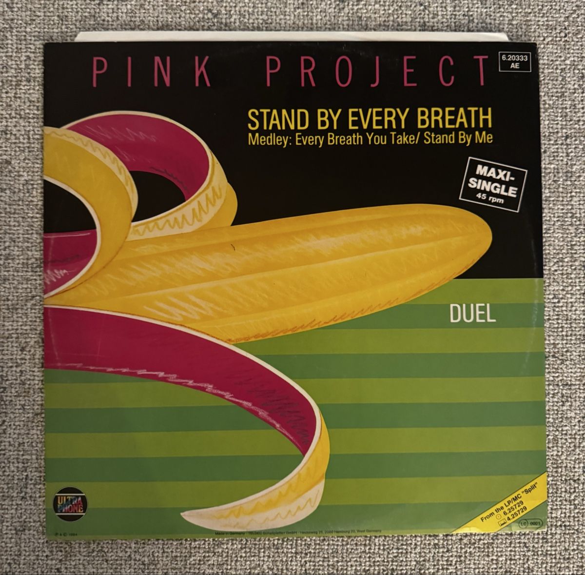Dischi in vinile: Pink Project - Stand By Every Breath - 12" Maxi - 80s – Usato da Rorbas venduto da BlackstarRecords 1
