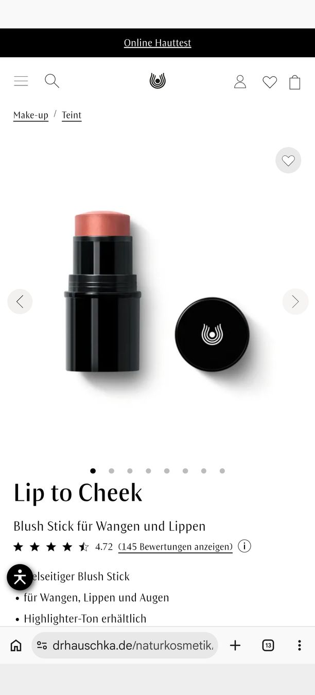 Dr. Hauschka Make-up: Dr Hauschka Lip to Cheek apricot – Nuovo (secondo la descrizione) da Bern venduto da kat_69vw