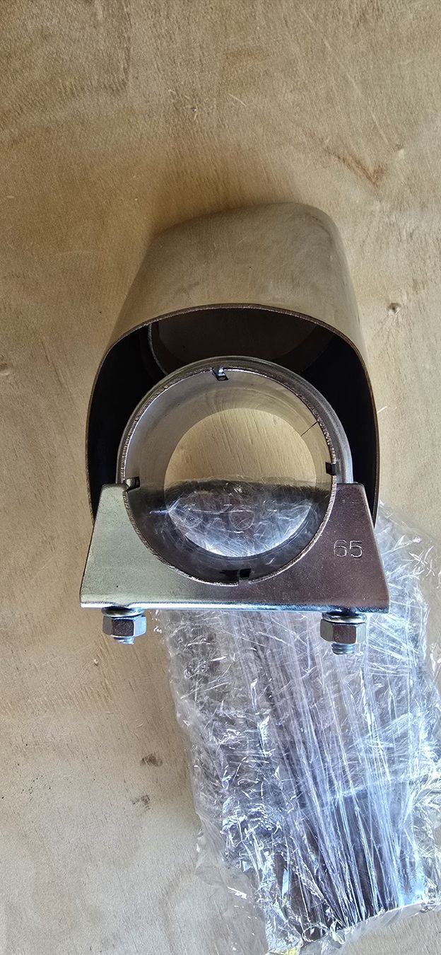 Sistemi di scarico: Auspuffblende Universal Chrom 65mm – Nuovo e nell'imballaggio originale da Kerzers venduto da Kerzers03 4