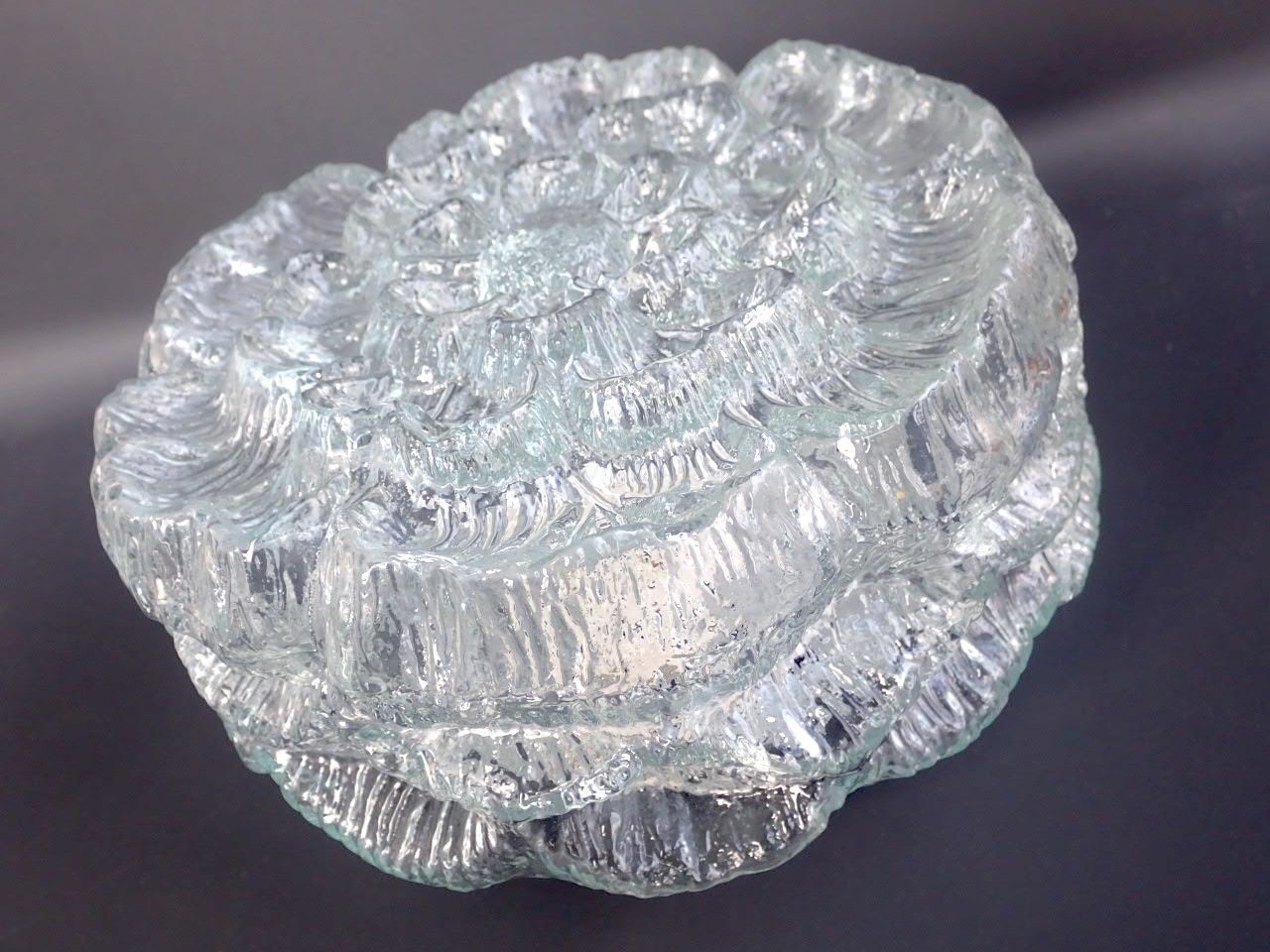 Lampadari & plafoniere: Lampe Deckenleuchte Glas Eisglas Vintage – Usato da Wil SG venduto da BrocknRoll 4