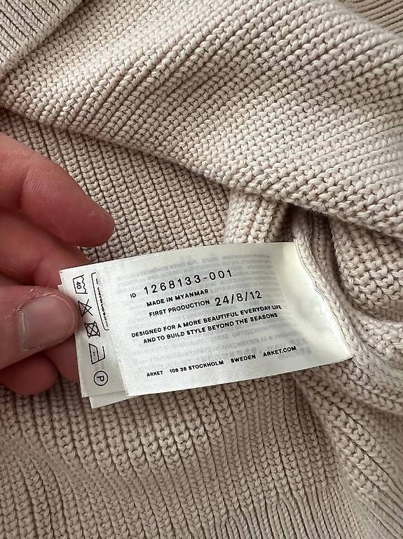 Gilet & Giacche: Arket Baumwollweste Herren Beige L – Usato da Lufingen venduto da luc_g6rv 3