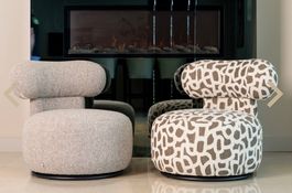 NEW**RICHMOND INTERIORS** Lounge chair Kaya weave brown