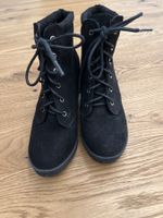 Schwarze Herbst Stiefeletten von john baner Grösse 39!