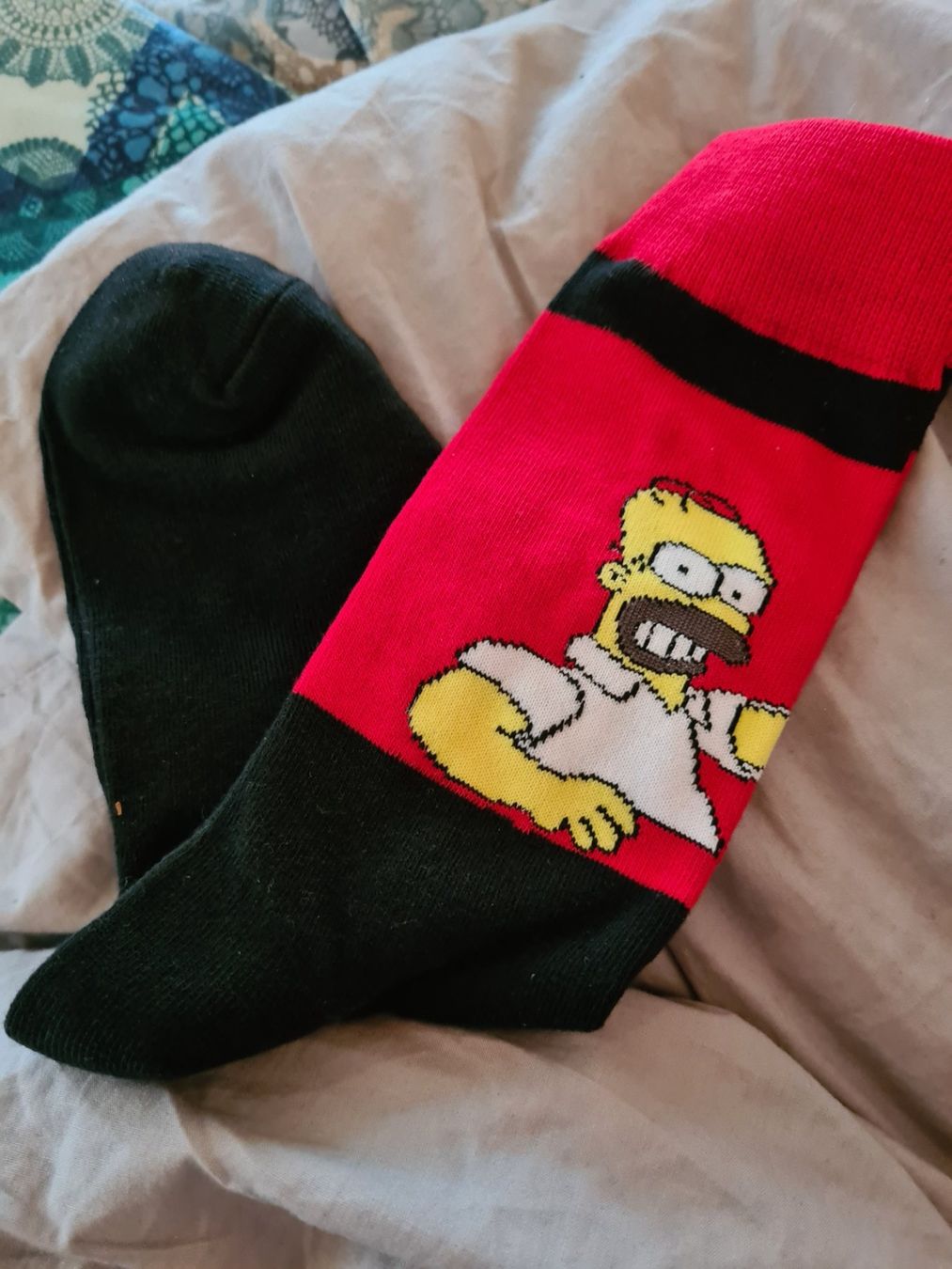 Calze: 1 Paar Socken: Simpsons / Homer – Nuovo (secondo la descrizione) da Baden venduto da rocket85