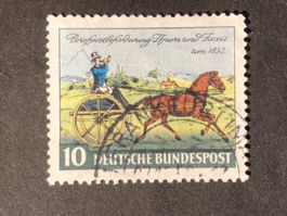 BRD 1952 Tag der Briefmarke 100 J. Thurn & Taxis gestempelt