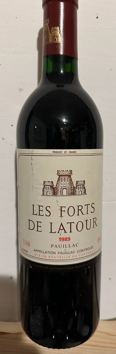 Wein: Les Forts de Latour 1989 – Gebraucht aus Coppet von ott_rn95