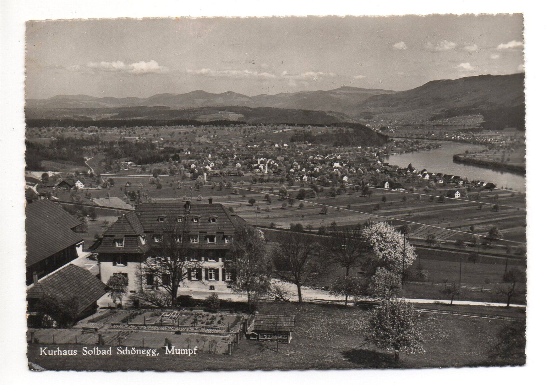 Cartoline postali: MUMPF Kurhaus Solbad Schönegg – Usato da Jona venduto da philajona