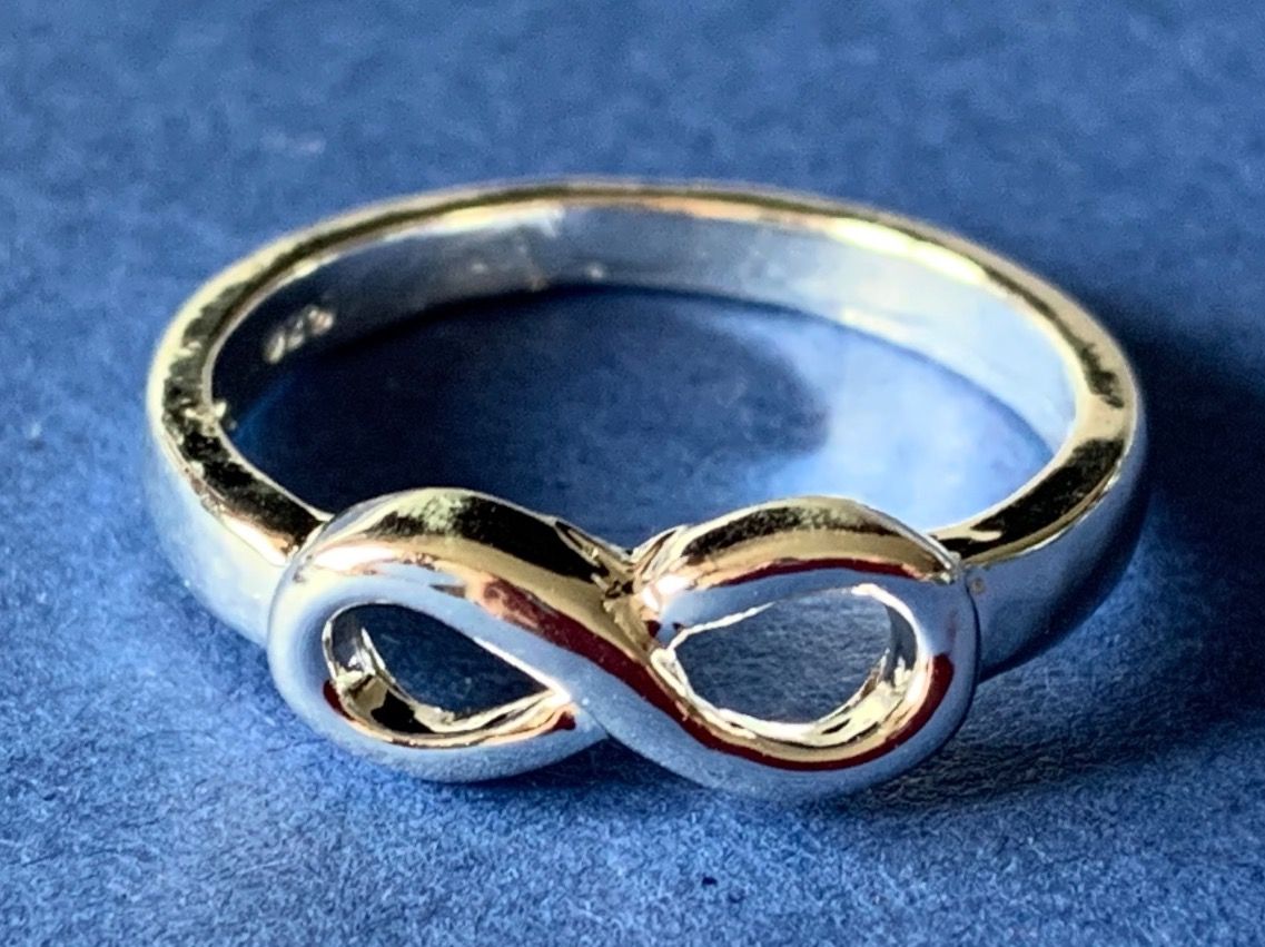 Anelli: Fingerring ETERNITY silberfarben (55/56) – Nuovo (secondo la descrizione) da Dittingen venduto da Bijoubelle