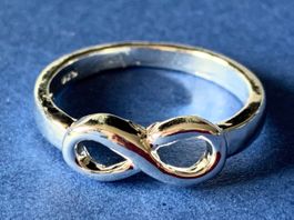 Fingerring ETERNITY silberfarben (55/56)