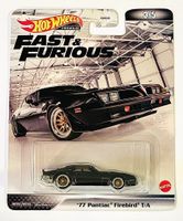 Hot Wheels Fast & Furious '77 Pontiac Firebird, Neu!