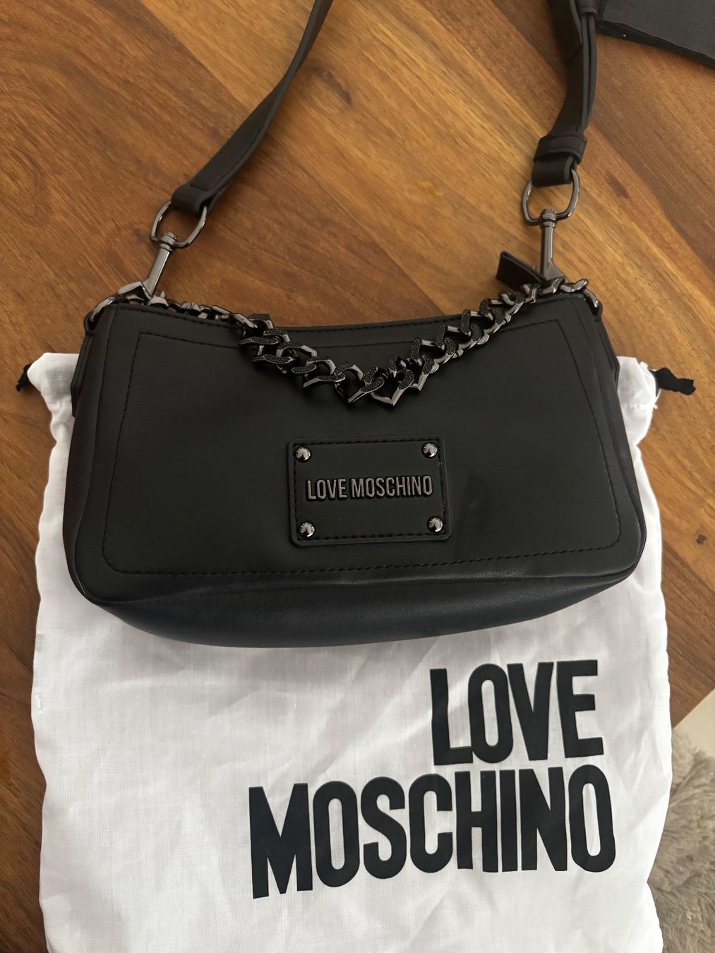 Taschen für Damen: Sac à main noir, Love Moschino – Gebraucht aus Villars-sur-Glâne von Geiser-t 2
