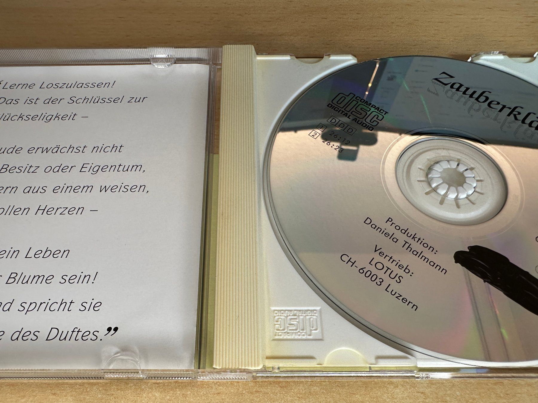 CD: A2 Daniela Thalmann – Zauberklänge – Usato da Rikon im Tösstal venduto da Alpenmutz 2