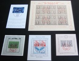 Schweiz 5 alte Blocks gestempelt