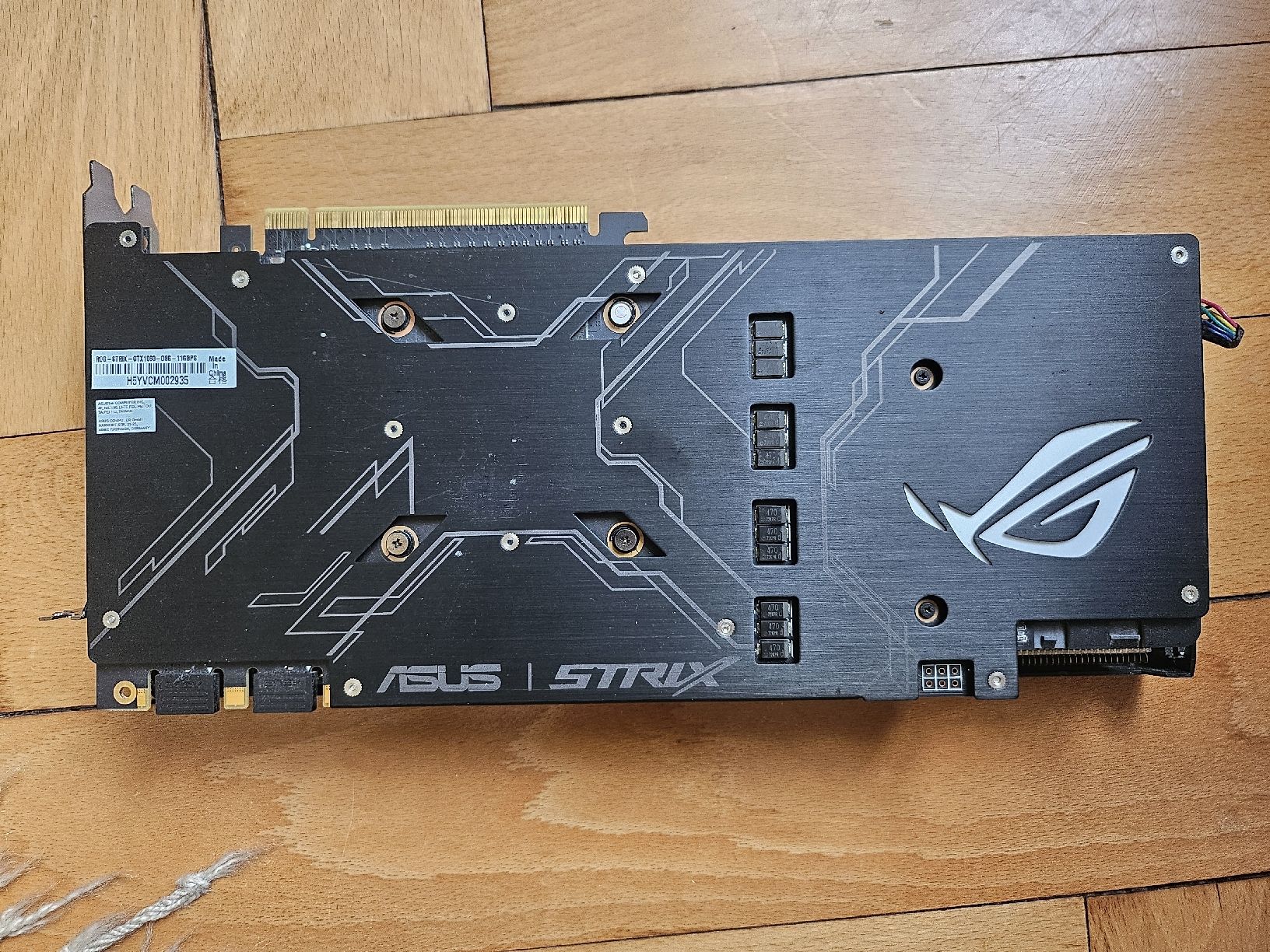 Nvidia Schede grafiche: Nvidia GeForce GTX 1080 Asus ROG Strix – Usato da Vevey venduto da HertzGaming 1