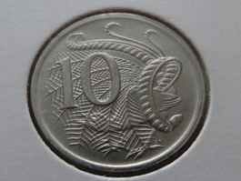 AUSTRALIA  10  Cents  1981