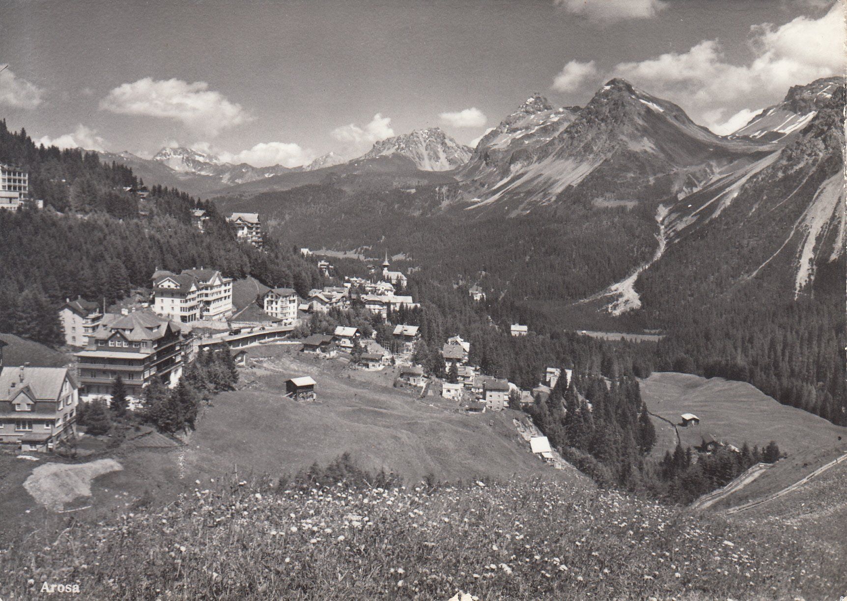 Cartoline postali: Arosa 1959 – Usato da Bürglen TG venduto da StampGraf