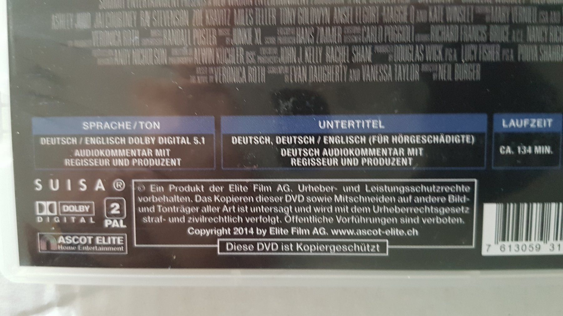 Tutti i DVDs: DVD Divergent - Die Bestimmung – Usato da Oetwil am See venduto da fineli2 1