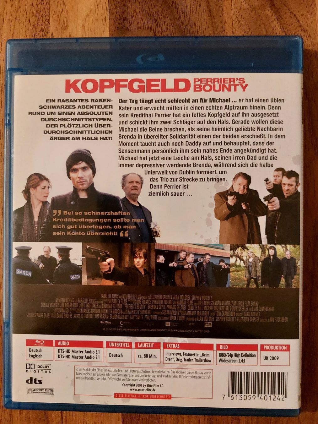 Tutti i DVDs: Blu Ray - Kopfgeld Perrier's Bounty – Usato da Rheinfelden venduto da FilmAuktion 1