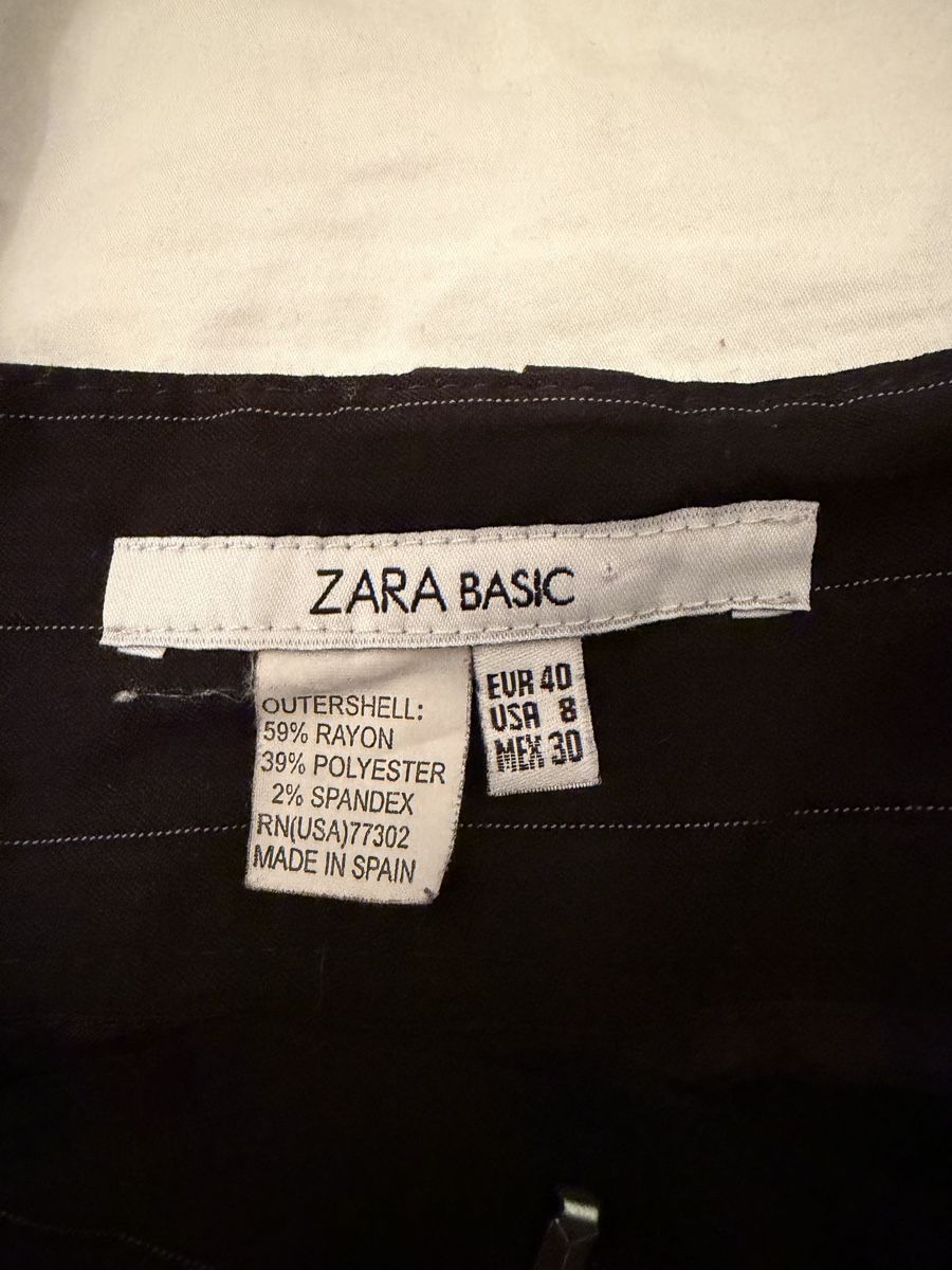 Zara Pantaloni: Gestreifte Stoffhose – Usato da Eschenbach LU venduto da Tatzi1 8