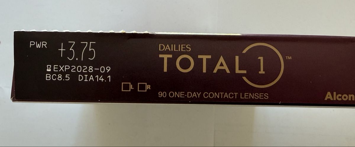 Lenti a contatto: Dailies TOTAL1 Kontaktlinsen, +3.75 – Nuovo (secondo la descrizione) da Matten b. Interl venduto da Kings-Fashion 1