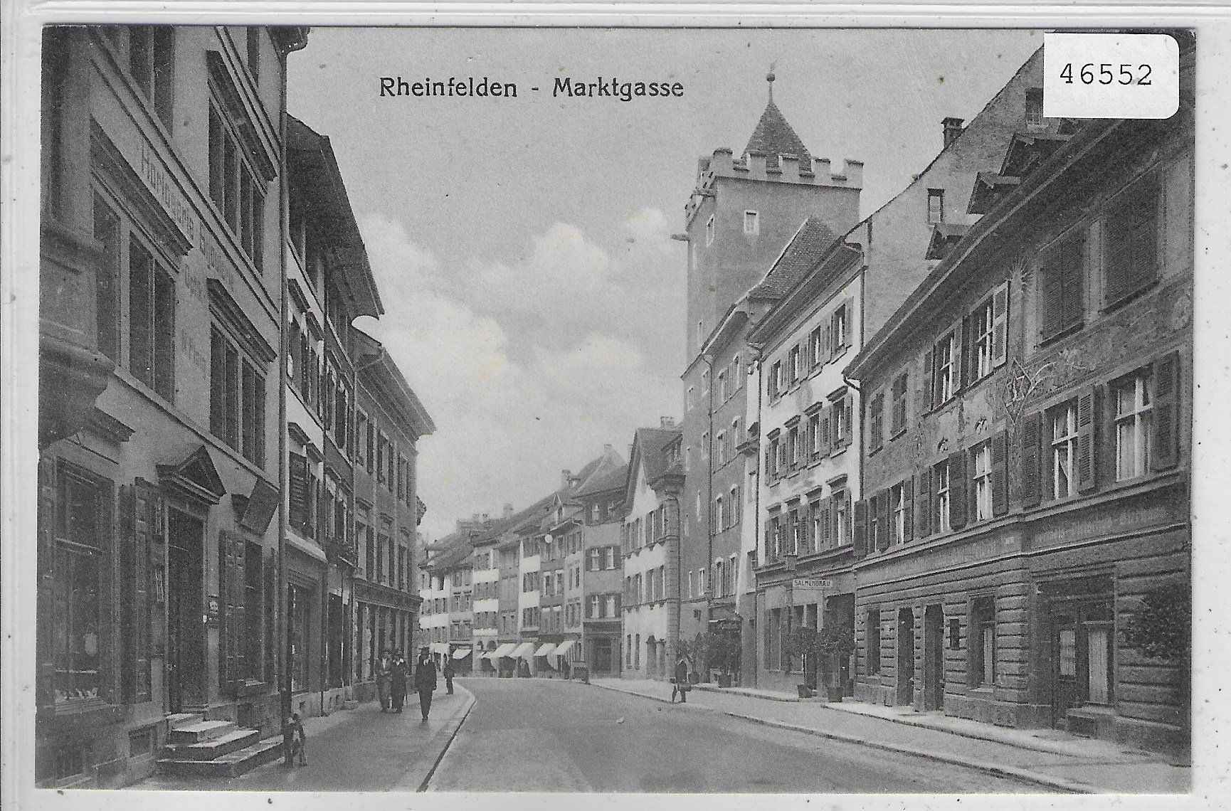 Ansichtskarten: Rheinfelden - Marktgasse – Gebraucht aus Ettingen von Kartenplanet