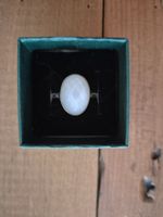 Bague argent pierre de lune blanche