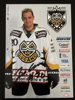 Autogrammkarte Jan Cadieux HC Lugano 2001/02 signiert