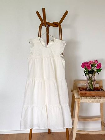Esprit Sommerkleid weiss Gr. 36/S