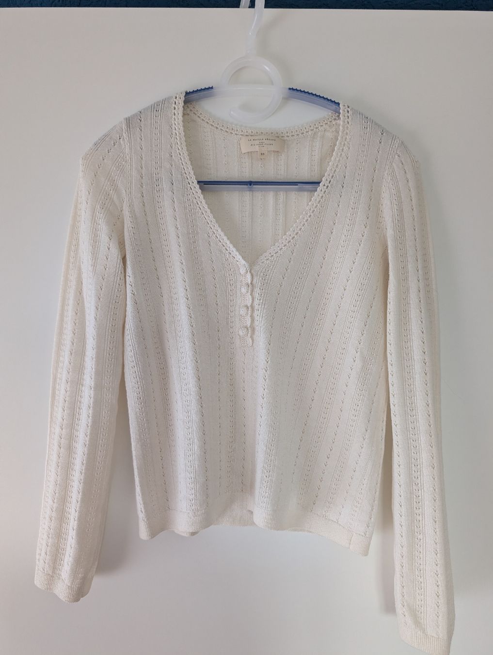 Sezane Maglioni & Felpe: Pullover Tess weiss Sézane – Usato da Münchenwiler venduto da Laurak02 2