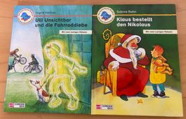 2 Kinderbücher "Ulli Unsichtbar" & "Klaus bestellt" top!