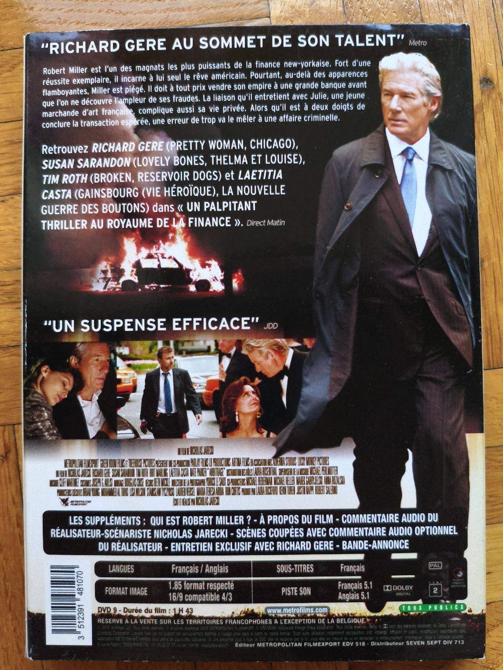 Tutti i DVDs: Arbitrage – Usato da Renens VD venduto da kollar7 1