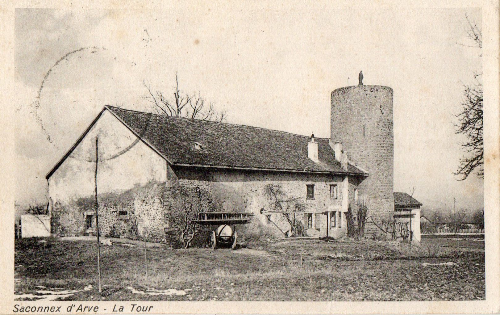 Cartoline postali: Saconnex d'Arve - La Tour – Usato da Melano venduto da pisonsdro