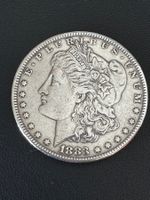 Morgan Dollar 1883 Silber Münze guter Zustand