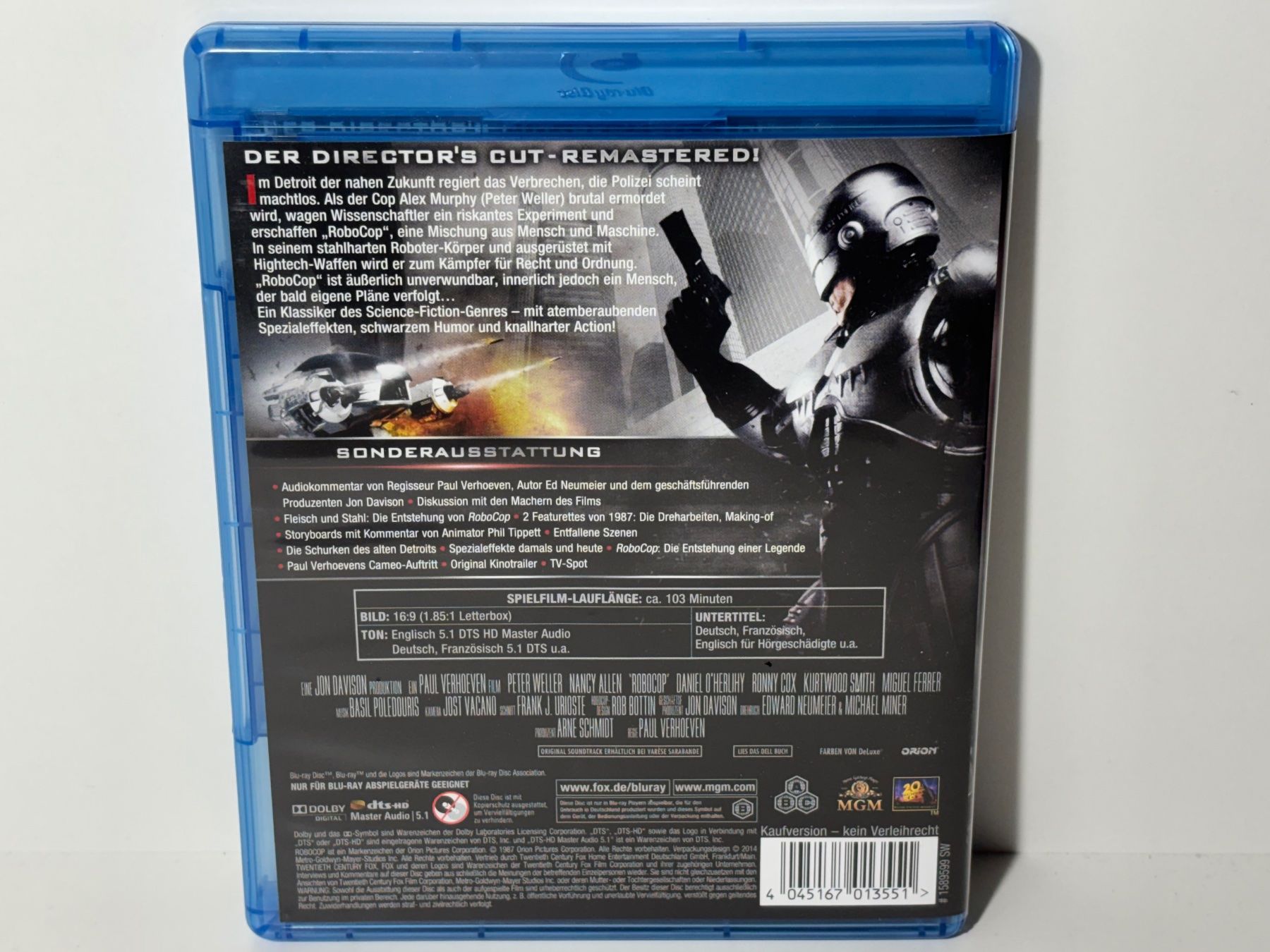 Alle DVDs: Robocop Blu Ray – Gebraucht aus Wilderswil von Sstriker 1
