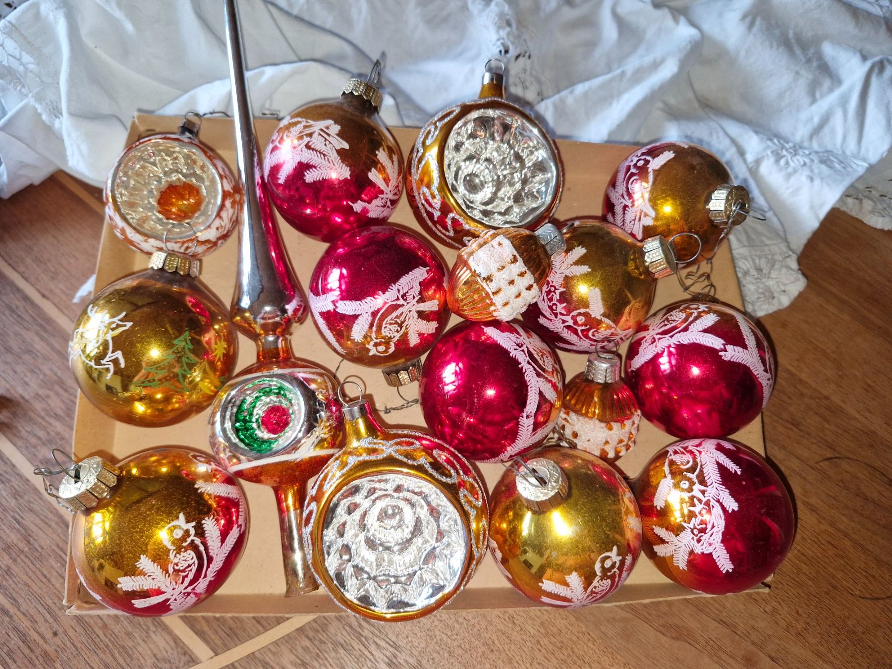 Toutes les décorations: alter Christbaumschmuck – D'occasion à Guarda par rue_bpd7