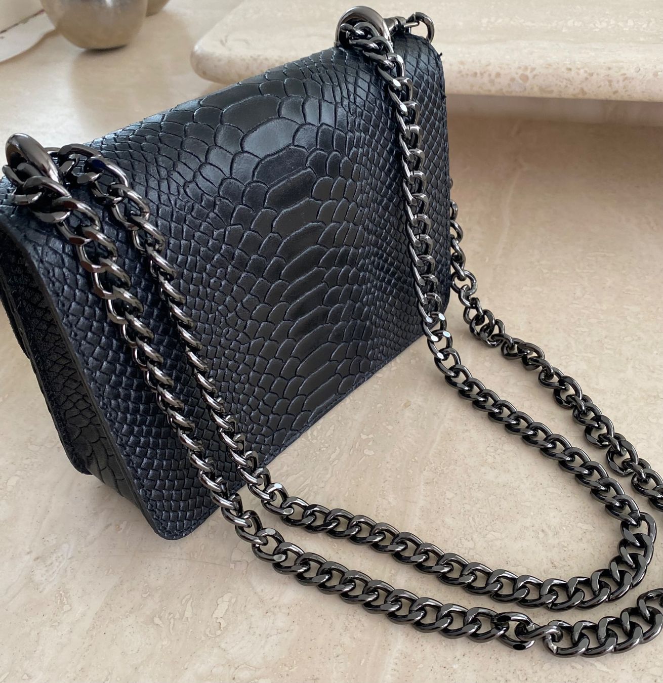 Taschen für Damen: MADE IN ITALY, sac à main – Neu (gemäss Beschreibung) aus Clarens von Piluka 3