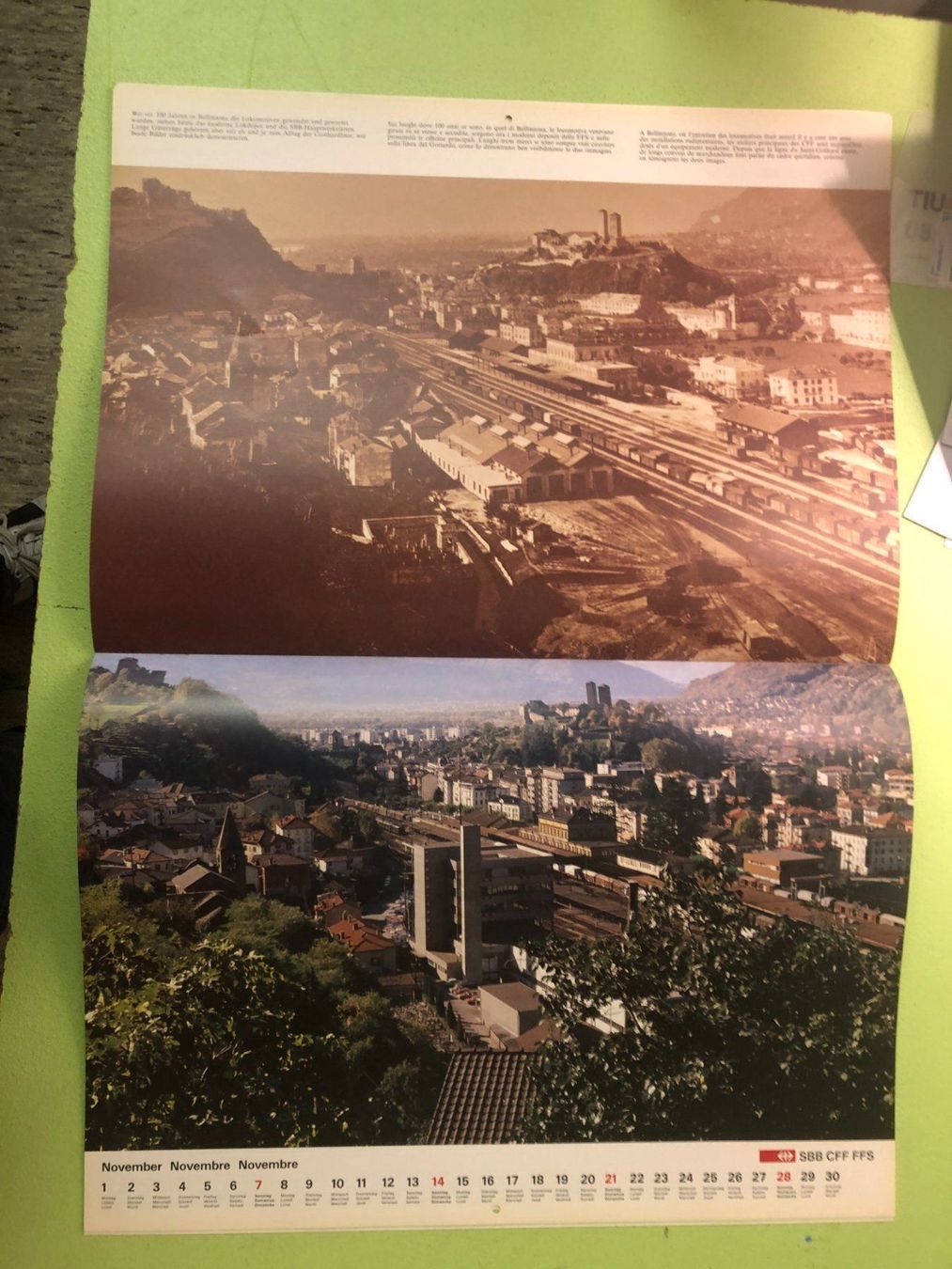 Kalender: SBB-Kalender: Gotthard 1882-1982 – Gebraucht aus Zürich von allp 4