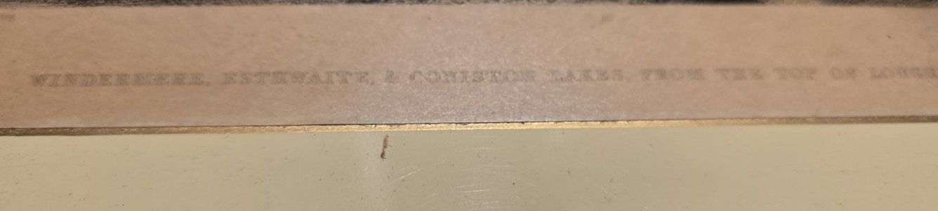 Piatti di portata: Englisches Landschaftstablett Windermere Lake District Table – Usato da Flums venduto da Flumsantik 2