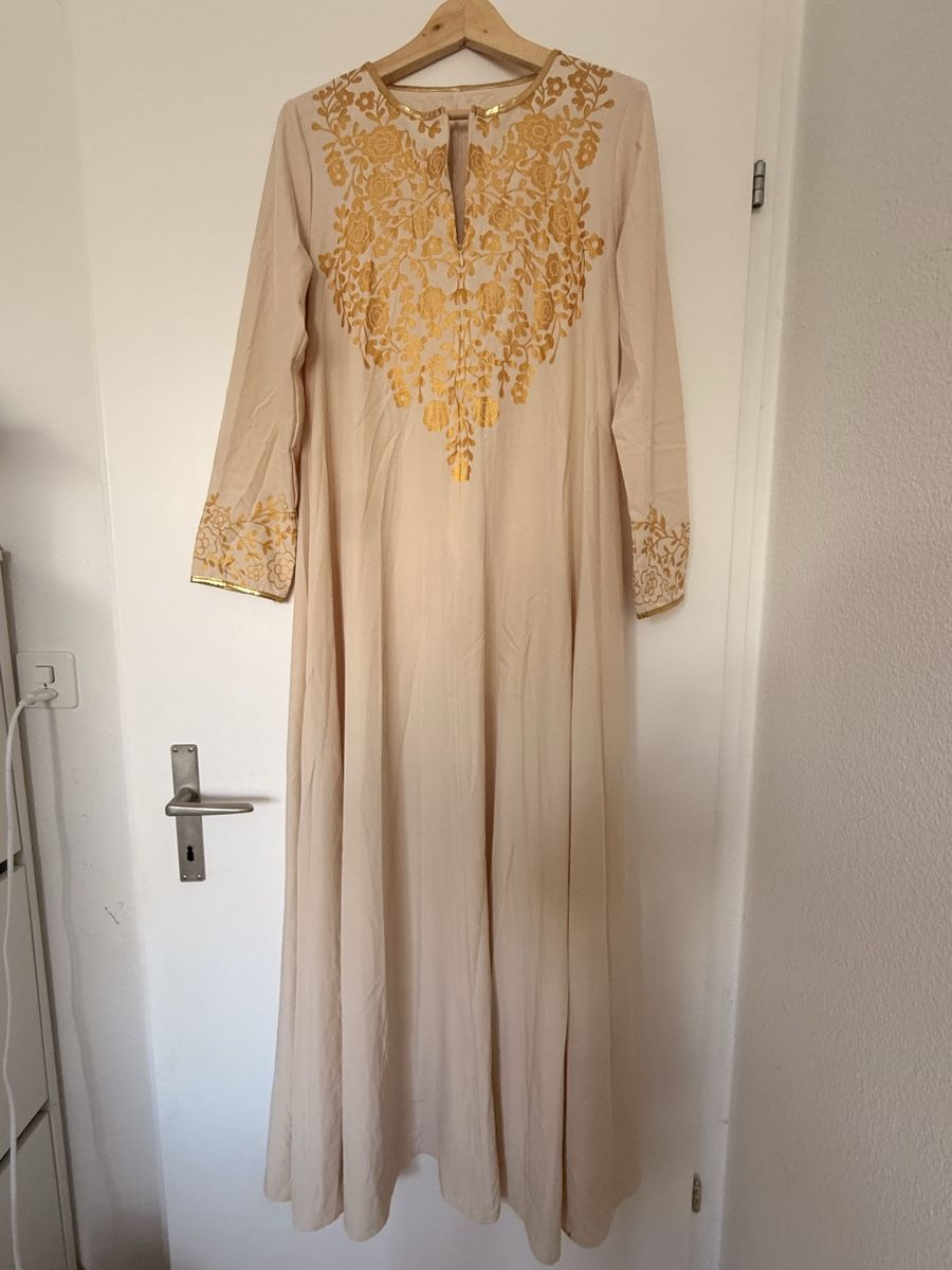 Vestiti: Tunika mit Stickerei Beige Grösse M – Usato da Belp venduto da Lu96