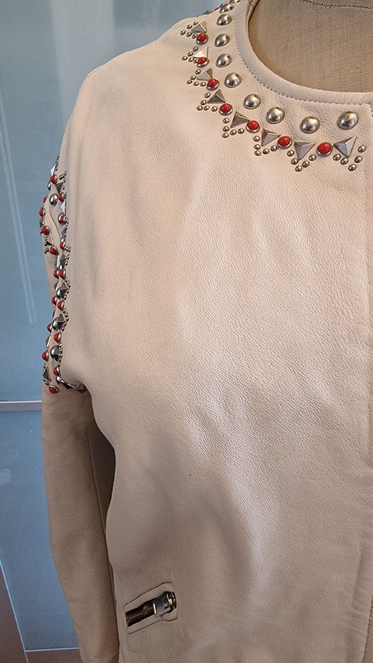 Isabel Marant Giacche: Blouson cuir Isabelle Marant – Nuovo (secondo la descrizione) da Bernex venduto da Nastylux 5