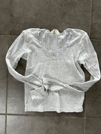 H&M Langarmshirt Spitze Gr. 158/164