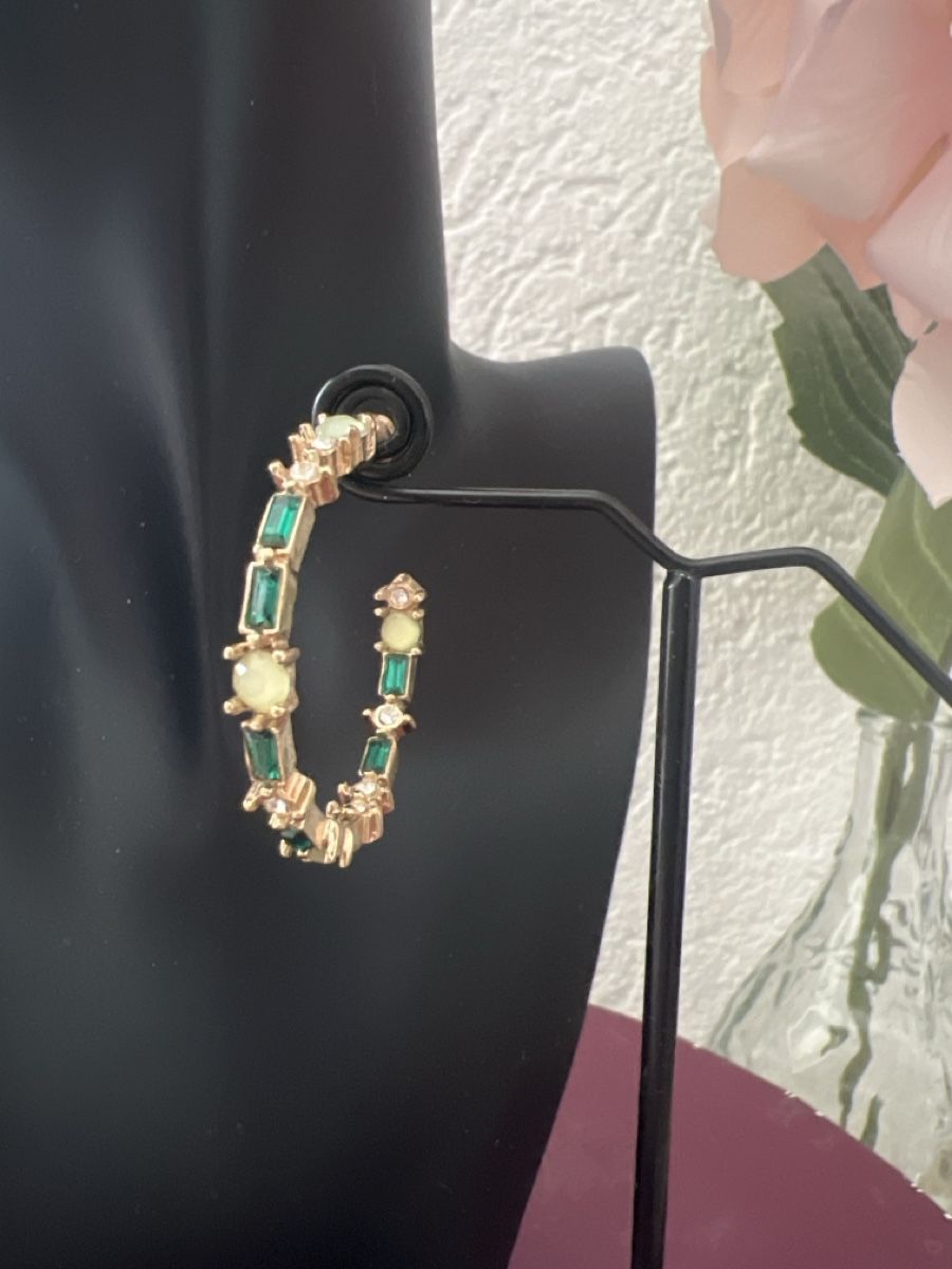 Orecchini pendenti & Orecchini a lobo: Schöne grünliche Ohrringe  – Nuovo (secondo la descrizione) da Seon venduto da Sunny-Schmuck78 2