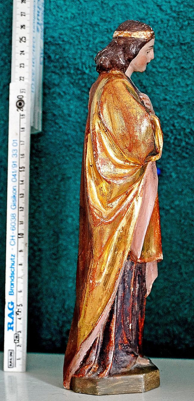 Sculture & Statue: Heiligen Schnitzfigur Holz – Usato da Baar venduto da 2cvbaar 5